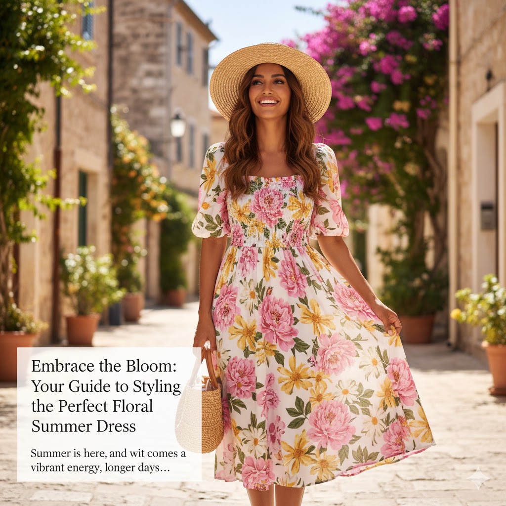 Embrace the Bloom: Your Guide to Styling the Perfect Summer Floral Dress