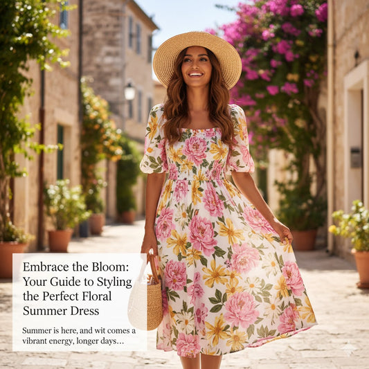 Embrace the Bloom: Your Guide to Styling the Perfect Summer Floral Dress